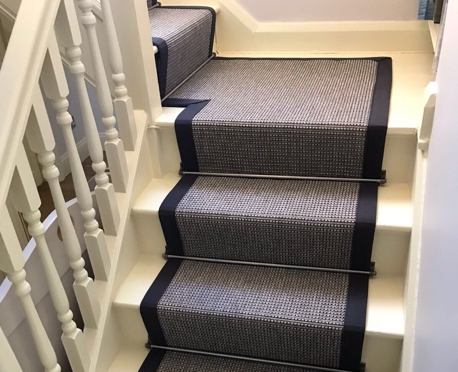 Flooring 4 You installed this Alternative Flooring Anywhere runner for the stairs at a home in Altrincham